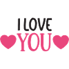I Love You Hearts