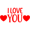 Je t’aime Cœurs