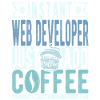 Web-entwickler Kaffee Spruch