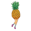 Attach pineapple