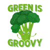 Green Is Groovy Broccoli Vegetable