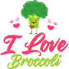 I Love Broccoli Broccolies Vegetable