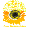accept understand love sunflower autism