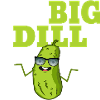 No Big Dill Pickle Cucumber