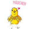 Kanarienvogel Mädchen