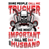 Trucker Husband Truck Driver Dad
