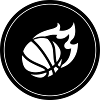 Basketball symbol Kreis