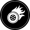 Tire fire circle