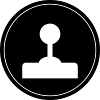 Joystick Gamer Circle