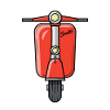 Scooter Scooter Scooter red