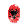 Drapeau ADN albanais