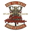 Moto Biker Lifestyle avec Skull