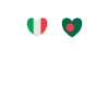 Italy and Bangladesh Bangladeshi flags