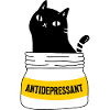 Antidepressant Cat
