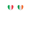Italy and Ireland Irish flag Flags