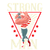 Accessoires de fête de cirque - Strong Man