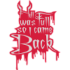 hell was full Zitat