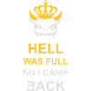 hell was full Zitat