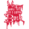 hell was full Quote