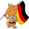 German Fan Cat