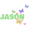 Jason with butterflies