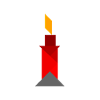 Candle - Tangram