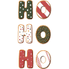 Christmas HoHoHo Cookies