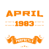 Legends Were Born In April 1983 | vintage
