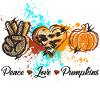 Peace Love Pumpkins