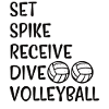Volleyball volley serve volleyball player