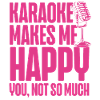 Karaoke Singer 80s Retro Karaoke