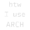 btw j’utilise Arch Linux