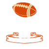 American Football Dog