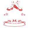 Schlittschuhlaufen Hund