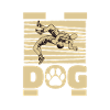Wrestling Wrestler Dog