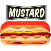 MUSTARD hotdog