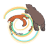 Spiralen Tiere