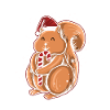 Ugly Christmas Sweater Christmas Squirrel