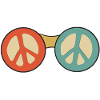 Sunglasses Peace Peace Symbol