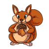 Eichhörnchen Waldtier