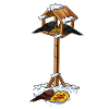Birdhouse Winter Feeder