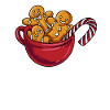 Weihnachtsbecher Gingerman