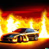 Car on fire