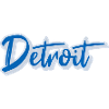 Detroit Blue Brush Font