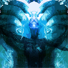 Reflective Deep Blue Creature