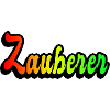 Zauberer Regenbogen Design