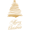 Merry Christmas classy Christmas tree