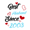 Best Husband Since 2003 Wedding