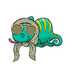 Chameleon Chameleon Sunglasses with scarf