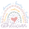Cute Rainbow Esthetician